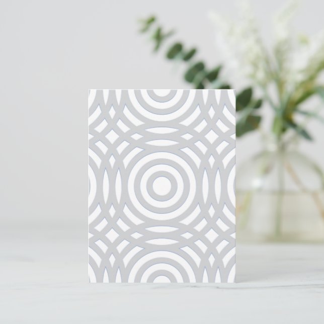 Geometric Pattern 22 Postcard (Standing Front)