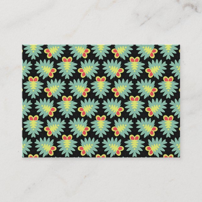 Geometric Pattern 280514(1) Business Card (Front)