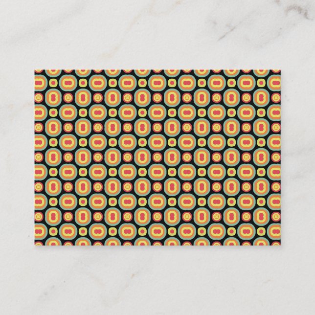 Geometric Pattern 280514(2) Business Card (Front)