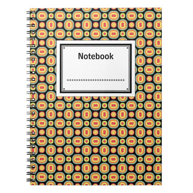 Geometric Pattern 280514(2) Notebook (Front)