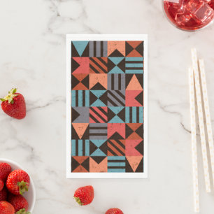 Geometric Pattern 28 Napkin