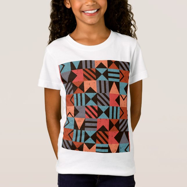 Geometric Pattern 28 T-Shirt (Front)