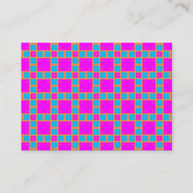 Geometric Pattern 290514(02) Business Card (Front)