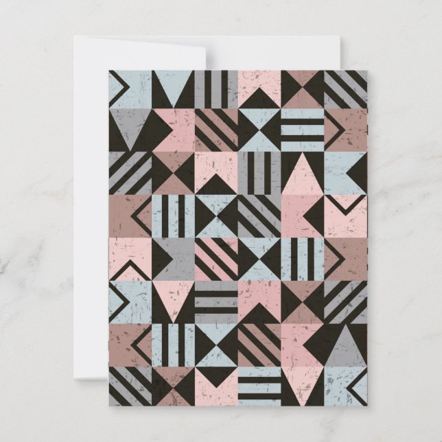 Geometric Pattern 29 Card (Front)