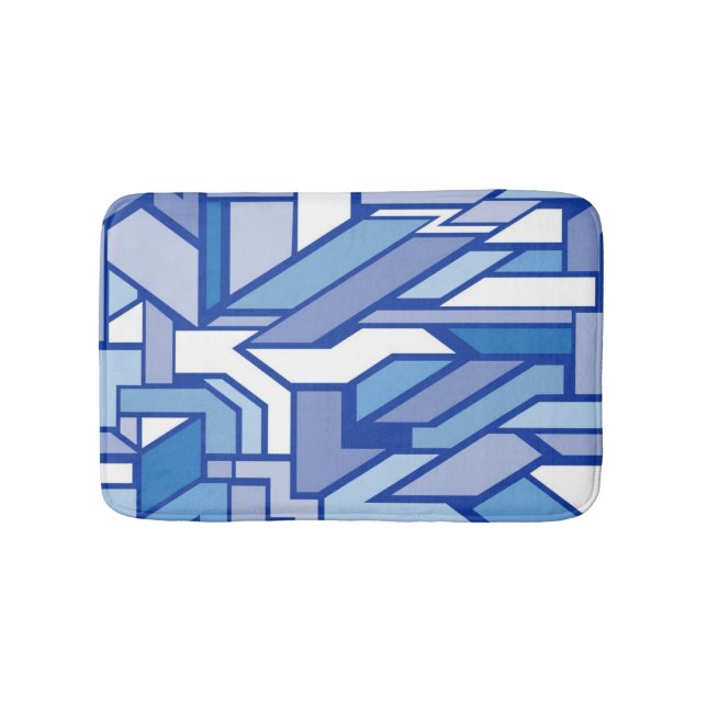 Geometric pattern 2 bath mat (Front)