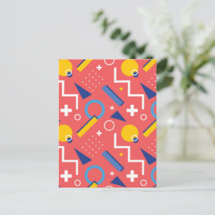 Geometric Pattern 2 Holiday Postcard