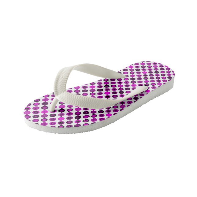 Geometric Pattern 34 Kid's Jandals (Angled)