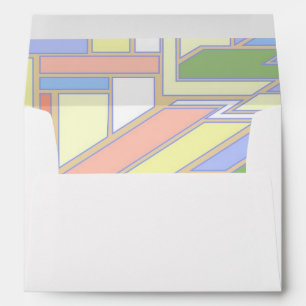 Geometric pattern 3 envelopes