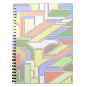 Geometric pattern 3 notebook