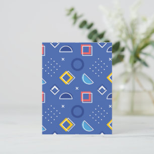 Geometric Pattern 3 Postcard