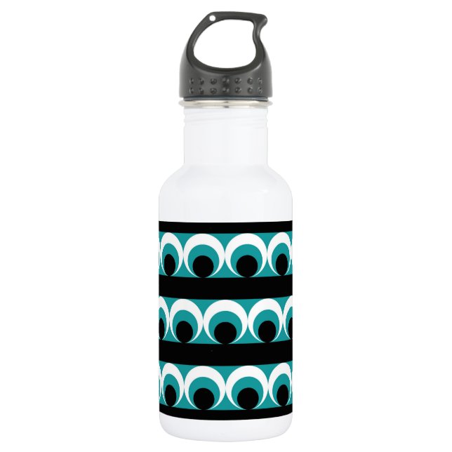 Geometric pattern 532 ml water bottle (Front)