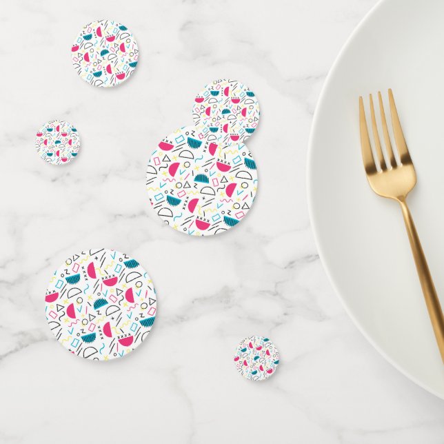 Geometric Pattern 5 Confetti (Group)