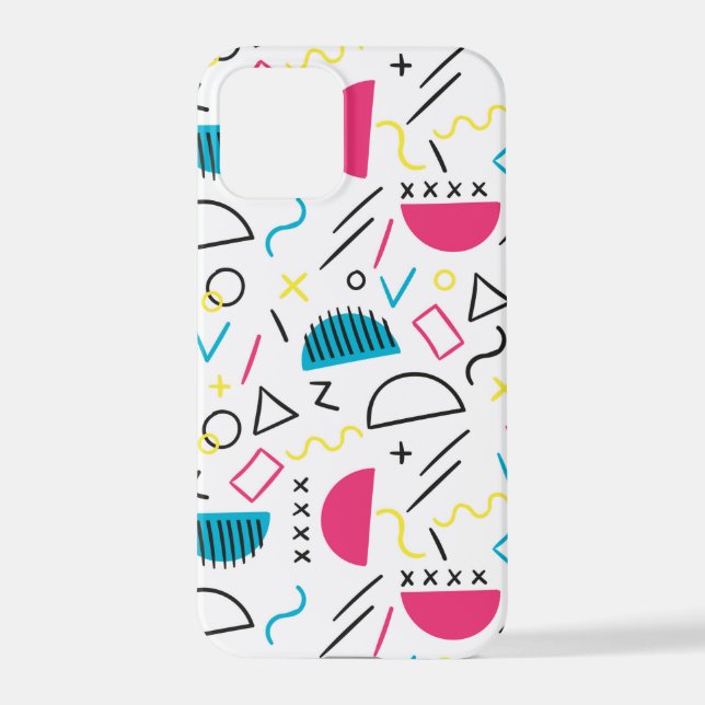 Geometric Pattern 5 iPhone Case (Back)