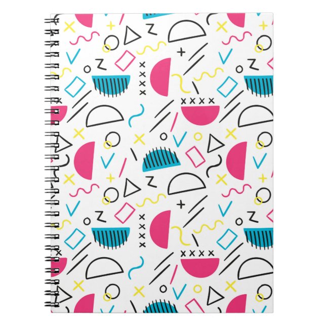 Geometric Pattern 5 Notebook (Front)