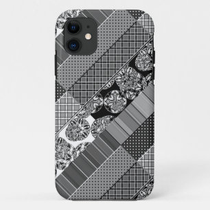 Geometric ,Pattern , black and white Case-Mate iPhone Case