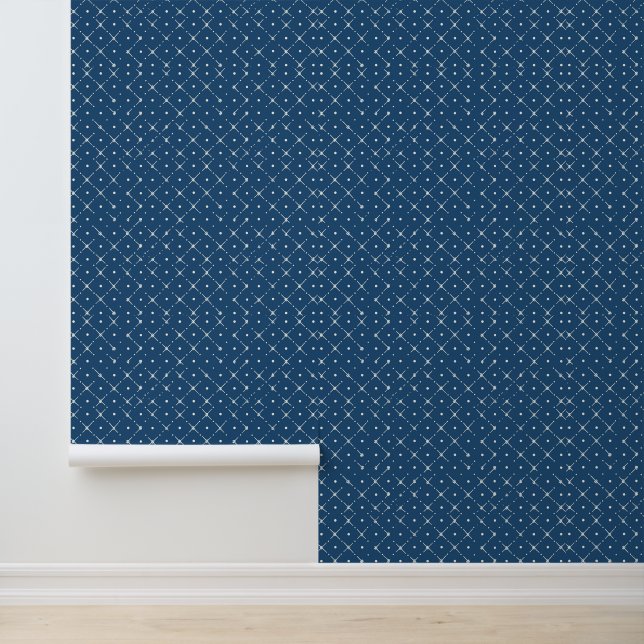 Geometric pattern Blue wallpaper (Application)