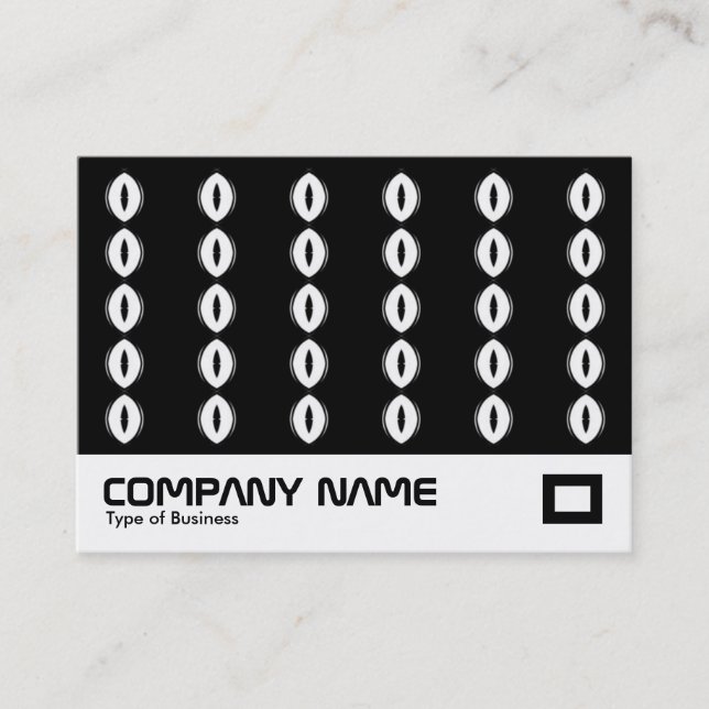 Geometric Pattern Business Card (Front)