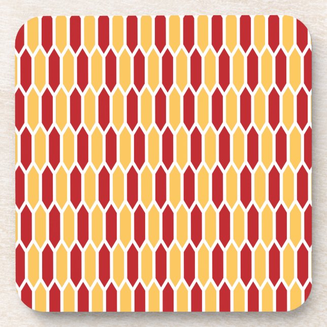 Geometric Pattern Coaster (Front)