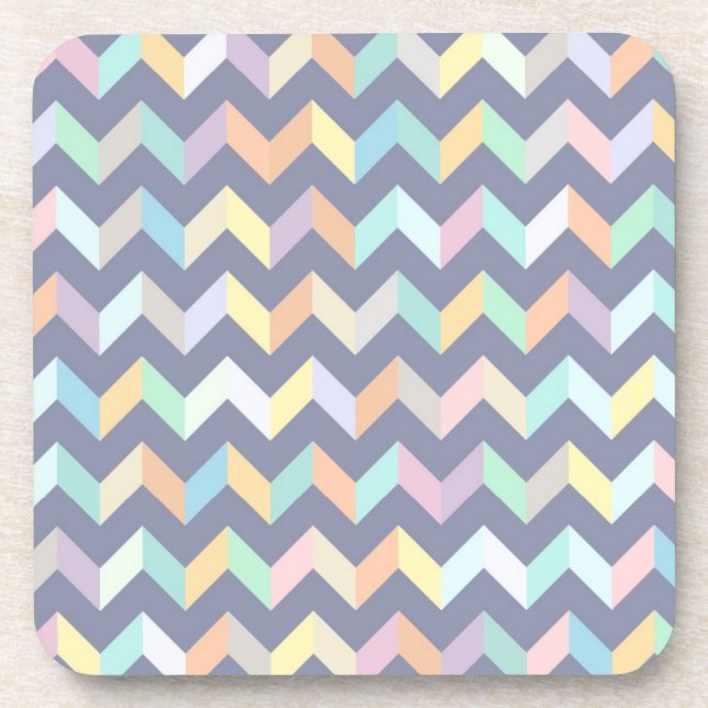 Geometric Pattern Coaster (Front)