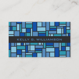 Geometric Pattern custom business cards