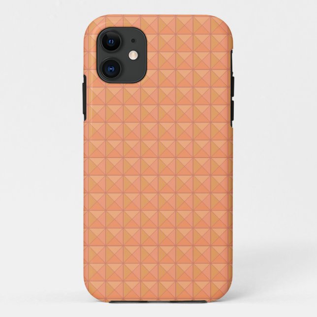 Geometric Pattern custom iPhone case (Back)