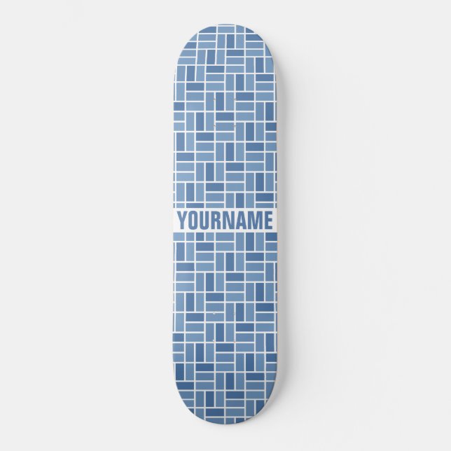 Geometric Pattern custom skateboards (Front)