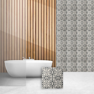 Geometric Pattern Decorative Quatrefoil Tile