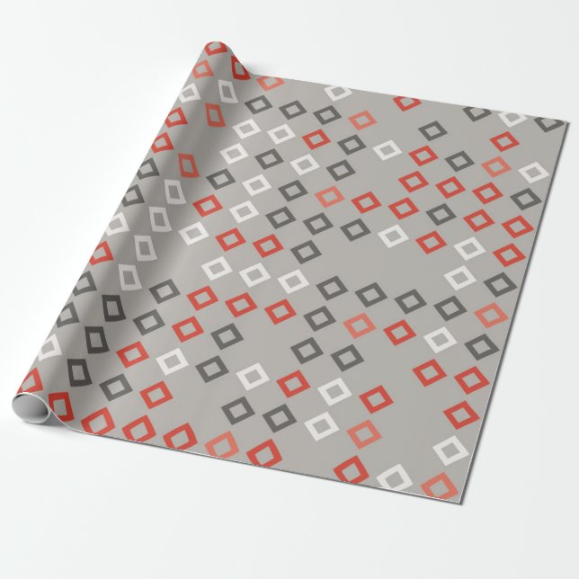 Geometric pattern design abstract, art, background wrapping paper (Unrolled)