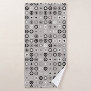 Geometric pattern design abstract, art, graphic de bath towel