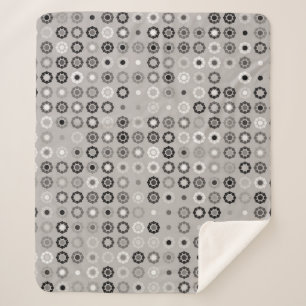 Geometric pattern design abstract, art, graphic de sherpa blanket