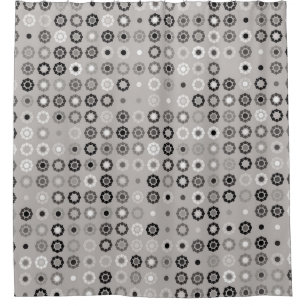 Geometric pattern design abstract, art, graphic de shower curtain