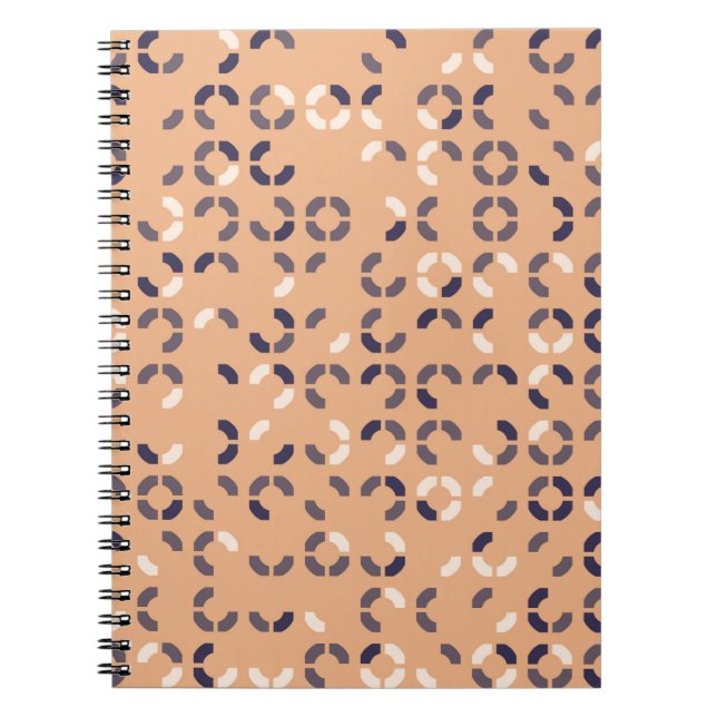 geometric pattern designabstract, art, artwork, ba notebook (Front)