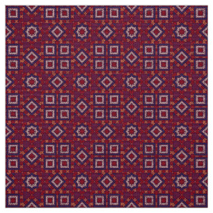Geometric pattern fabric