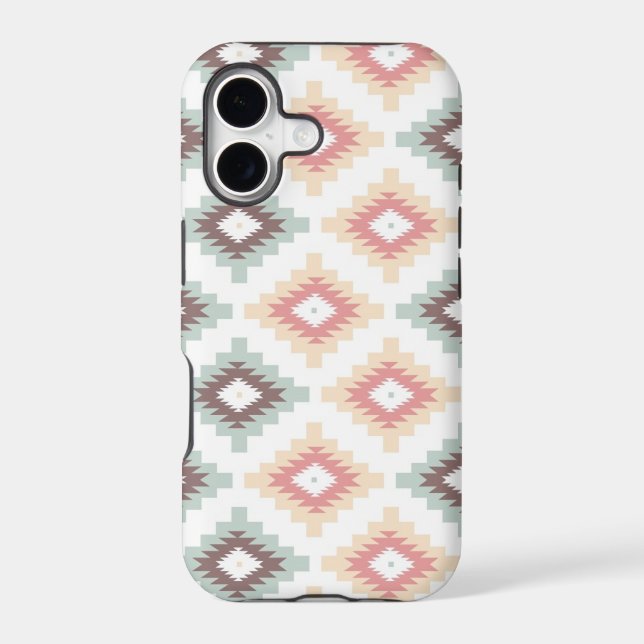 Geometric pattern in aztec style (Back)