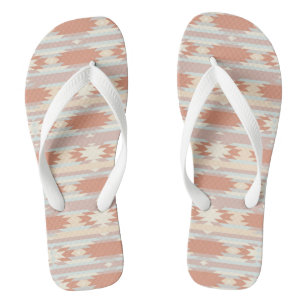 Geometric pattern in aztec style 3 jandals
