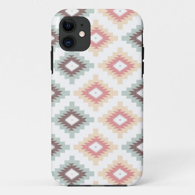 Geometric pattern in aztec style Case-Mate iPhone case (Back)