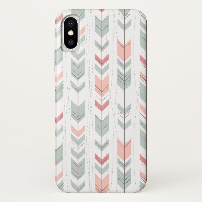 Geometric pattern in retro style Case-Mate iPhone case (Back)