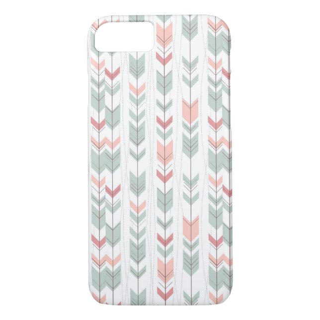 Geometric pattern in retro style Case-Mate iPhone case (Back)
