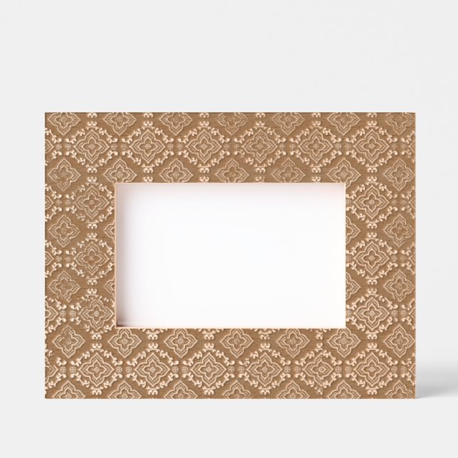  Geometric Pattern / Indian Print  Etched Frames (Front)