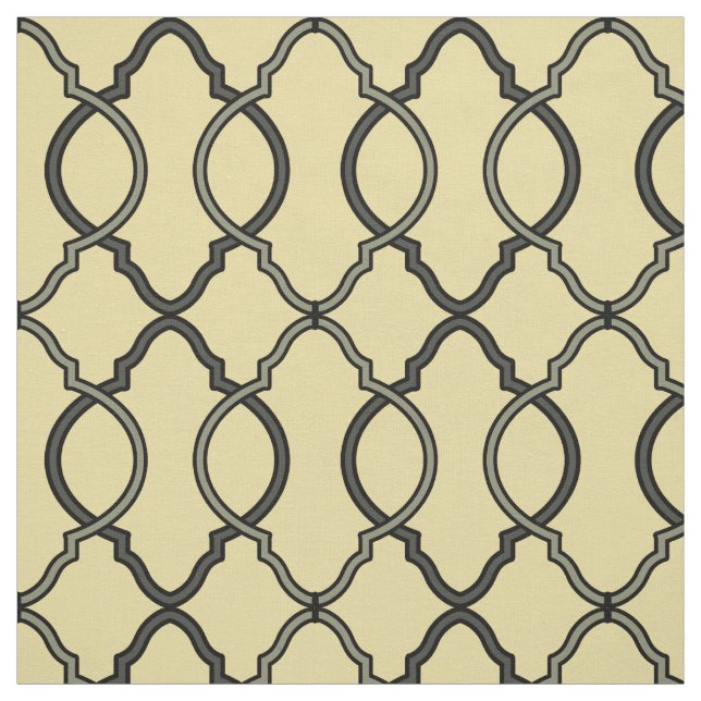 Geometric Pattern Lattice  Fabric (Swatch)
