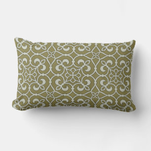 Geometric Pattern Lattice  Lumbar Cushion