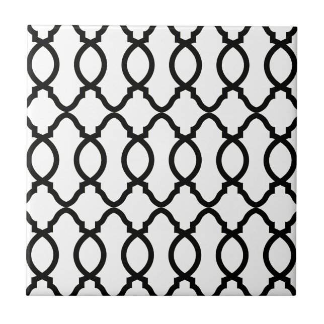 Geometric Pattern Lattice  Tile (Front)