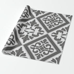Geometric Pattern Lattice  Wrapping Paper