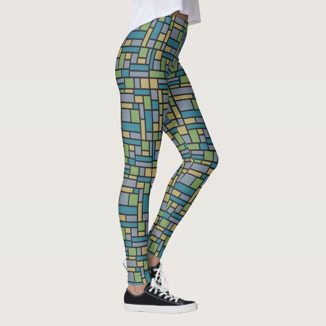 Geometric Pattern leggings (Right)