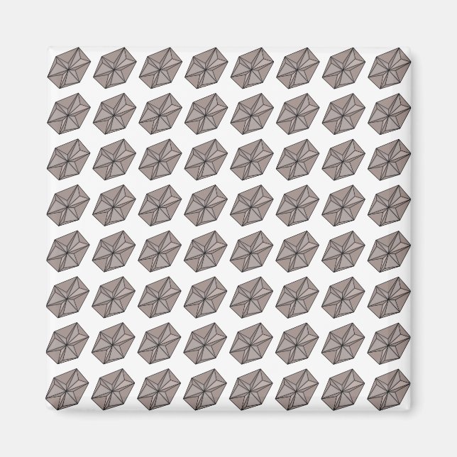 Geometric Pattern Magnet (Front)