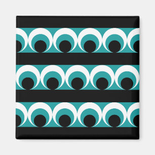 Geometric pattern magnet