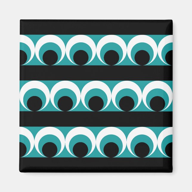 Geometric pattern magnet (Front)