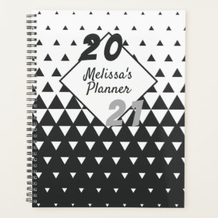 Geometric Pattern Modern Personalised Year Planner