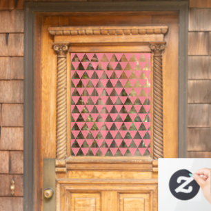 Geometric Pattern Modern Stylish Pink