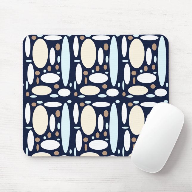 Geometric pattern mouse pad (With Mouse)